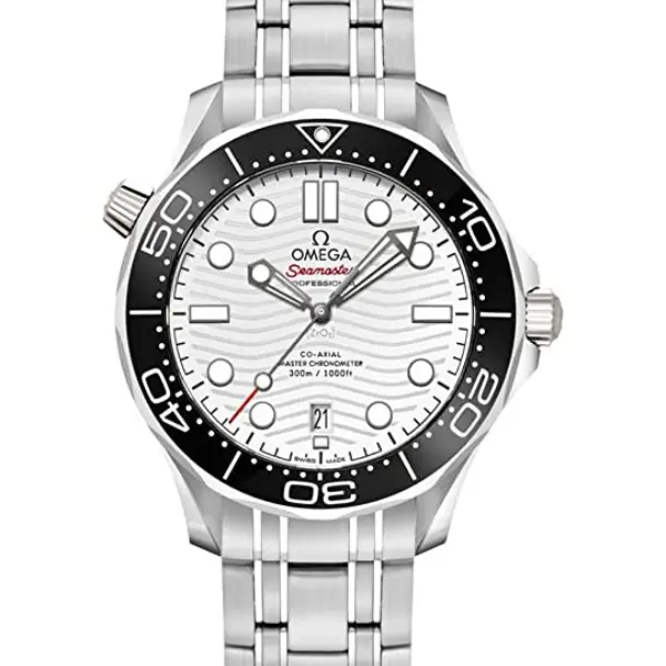 Omega Seamaster Diver 300M White Dial Men's Watch