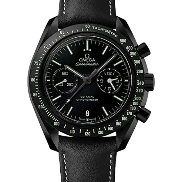 Omega Speedmaster Moonwatch Co-Axial Chronograph "Dark Side of the Moon Pitch Black" Men's Watch