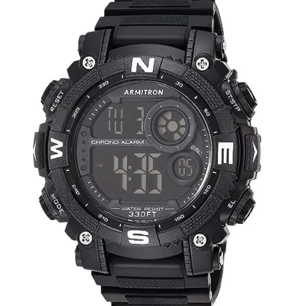 armitron sport mens digital watch